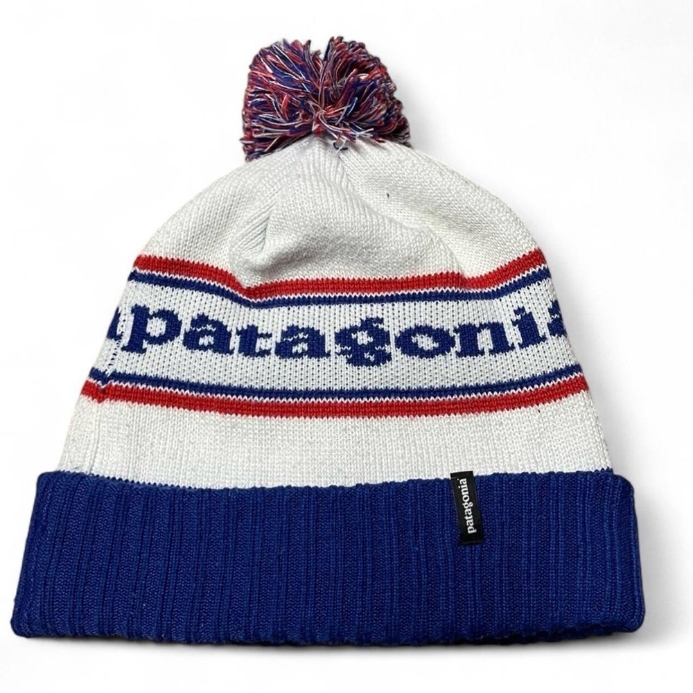 Patagonia Puff Ball Beanie One Size Ski Winter Outdoor Hat